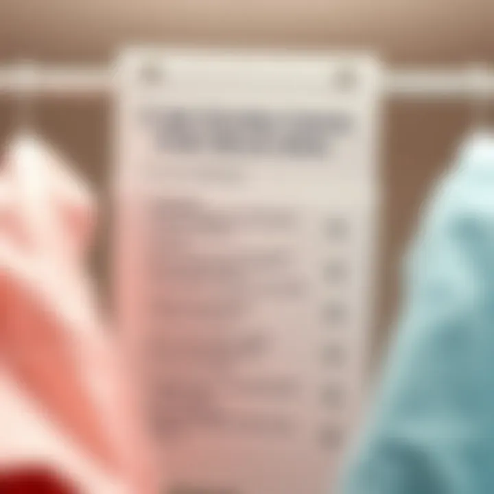 Care Instructions for Delicates A checklist of care instructions for delicate fabrics.