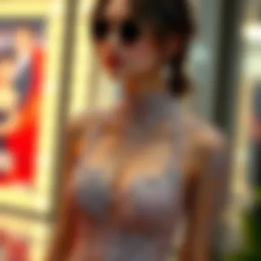 Elegant casual sequin dress showcasing intricate design elements