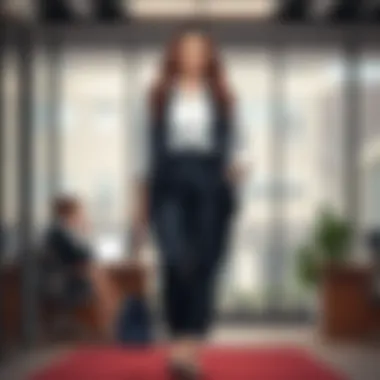 Comfortable yet professional plus size outfit with breathable fabrics