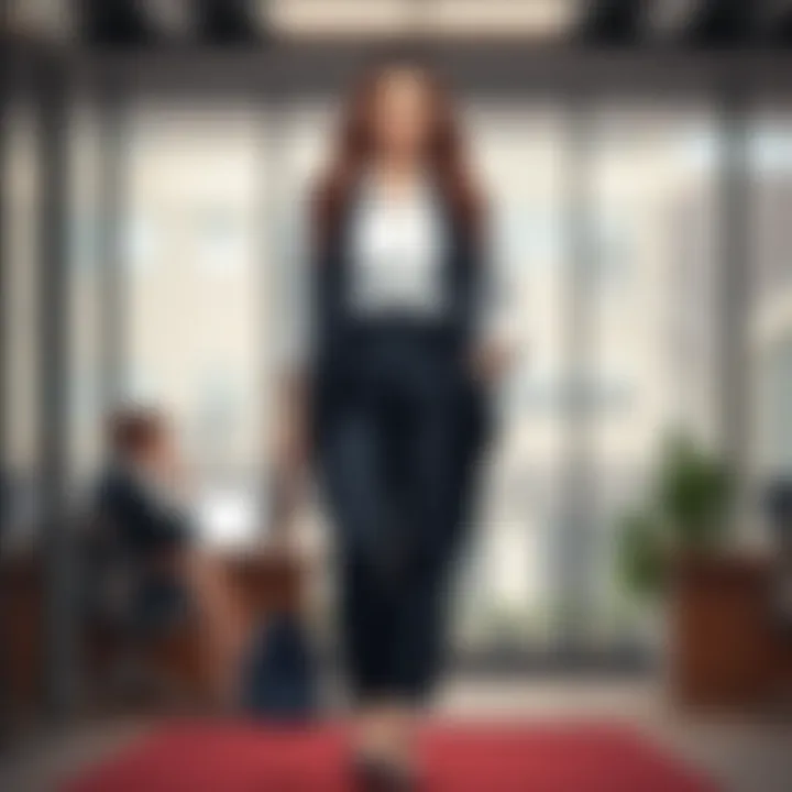 Comfortable yet professional plus size outfit with breathable fabrics