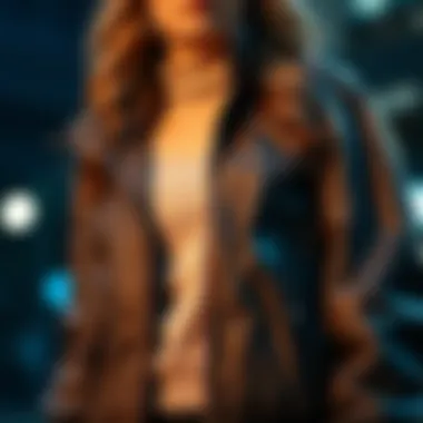 Design Elements of Plus Size Zipper Jackets Elegant plus size zipper jacket showcasing intricate design details