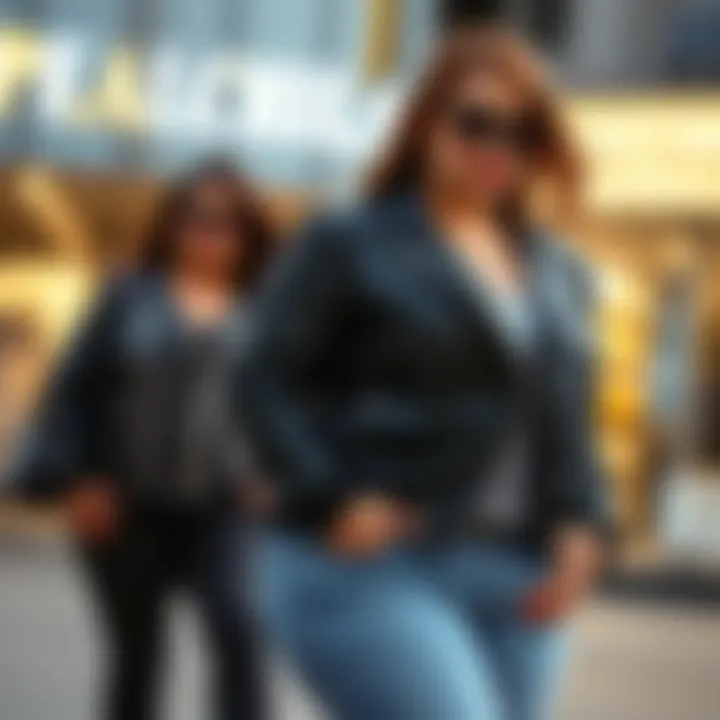 Current Trends in Plus Size Fashion Fashion trends highlighting plus size zipper jackets in modern wardrobes