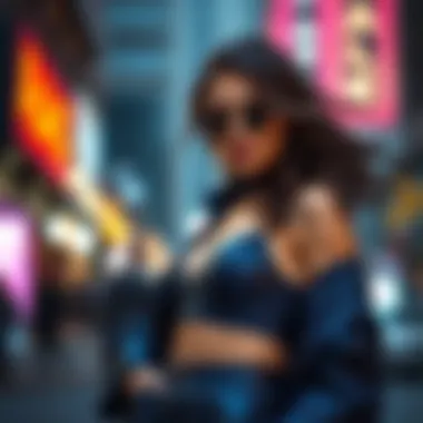 Different styling options for crop top suit sets