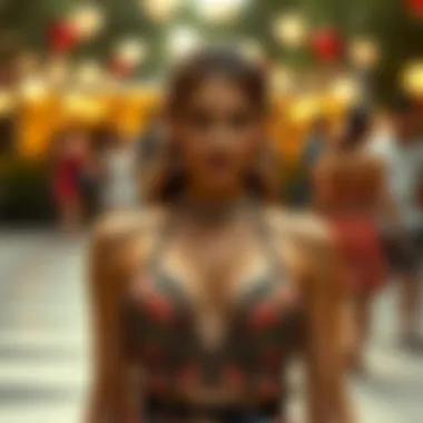 Cultural influences on the cami halter top throughout fashion history