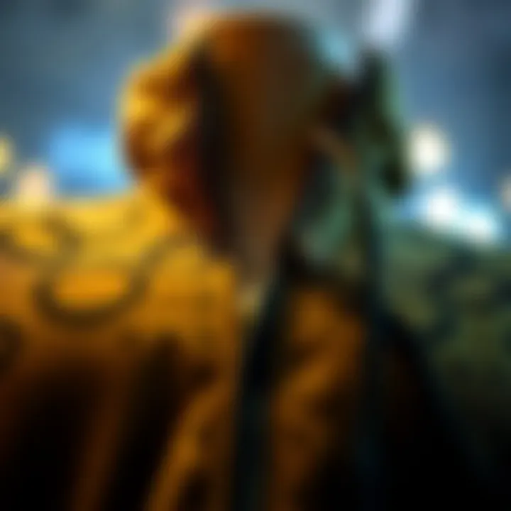 Close-up of intricate design details on a zip-up