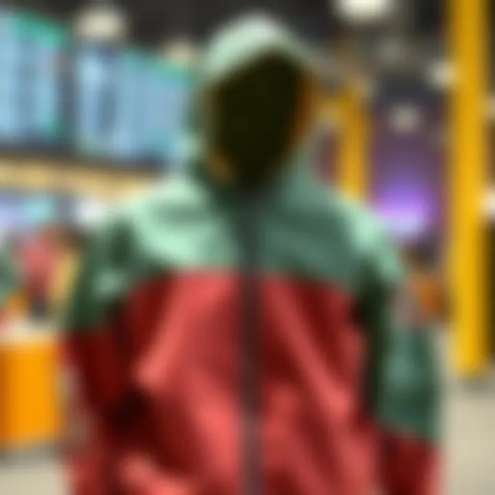 Sustainable materials used in zip-up production