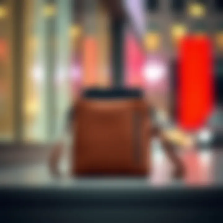 Elegant shoulder bag showcasing modern design