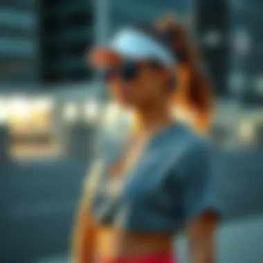 Chic styling options for contemporary athletic wear