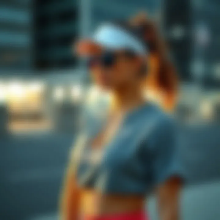 Chic styling options for contemporary athletic wear