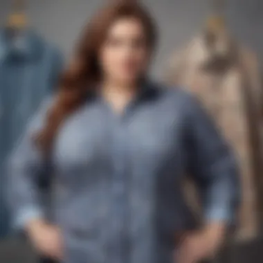 Trendy Patterns in Plus Size Fashion Stylish plus size shirts in various patterns