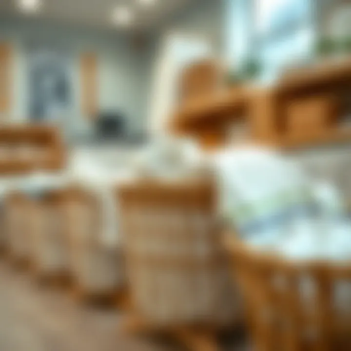 Eco-Friendly Materials in Laundry Baskets Eco-friendly materials used in large foldable laundry baskets