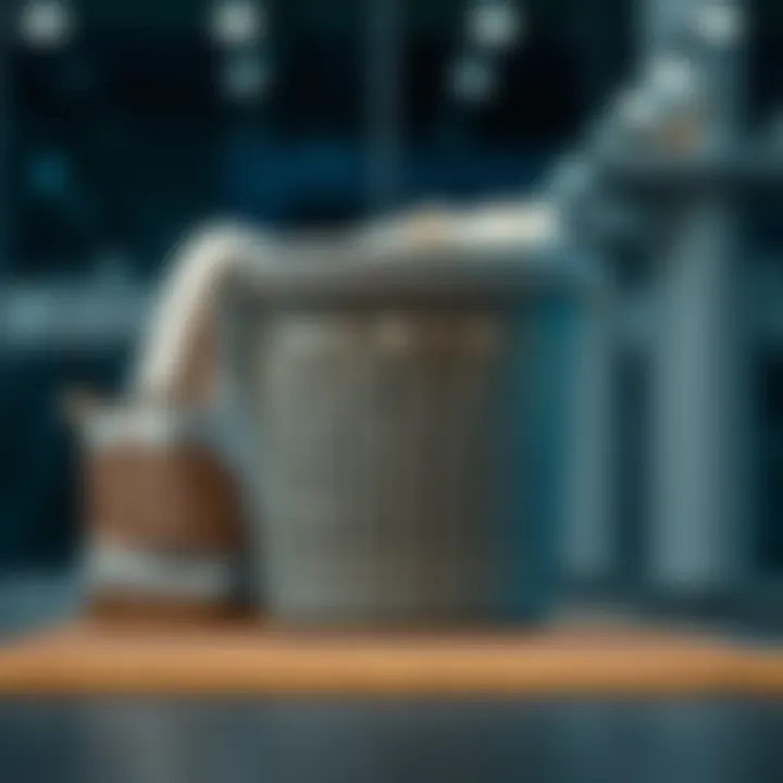 Modern Design of Foldable Laundry Baskets Contemporary foldable laundry basket showcasing modern design