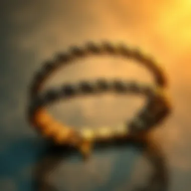 Elegant braided couple bracelet showcasing intricate design