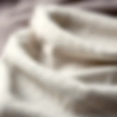 Close-up of sustainable fabric used in burkinis