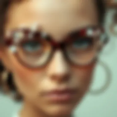 Sustainability in the Crafting of Cat Eye Floral Glasses Sustainable materials used in crafting eyewear