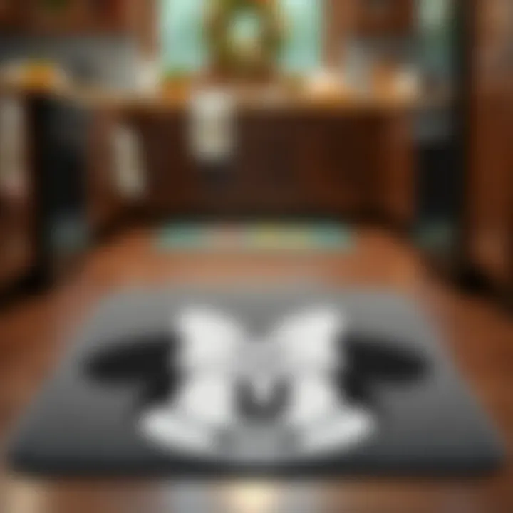 Versatile Disney Kitchen Mat Versatile Disney kitchen mat showcasing durability and charm
