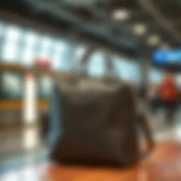 Sleek commuter bag design showcasing modern aesthetics