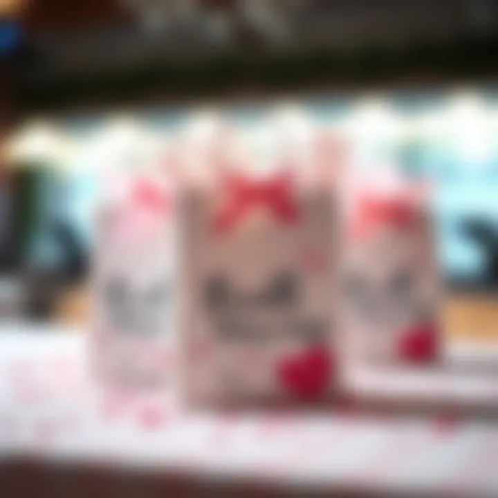 Personalized touches in bridal shower gift bag contents