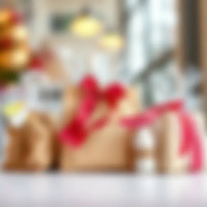 Practical items included in bridal shower gift bags