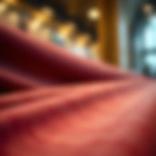 Luxurious Faux Fabric Texture Luxurious texture of faux fabric in a fashionable setting
