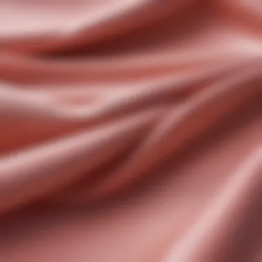 Close-up of sustainable fabric used in workout apparel