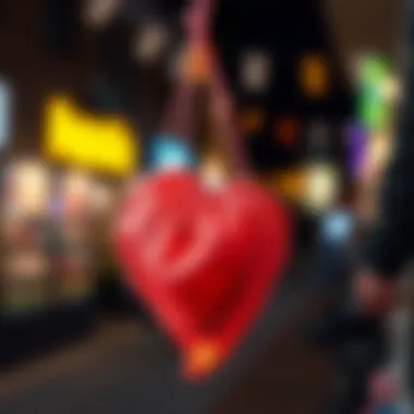 Sustainable Heart Shaped Organza Bags Sustainable materials used in heart shaped organza bags