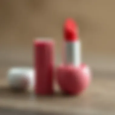 Sustainable Materials in Lip Balm Design Showcasing eco-friendly materials used in lip-shaped balm containers