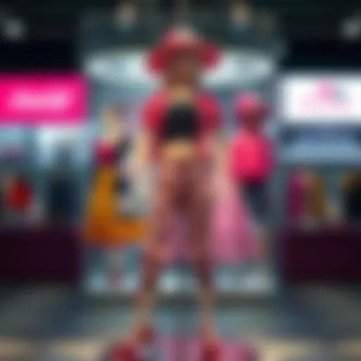 Stylish Little Miss Sassy Pants outfit on display