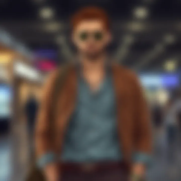 Sophisticated Casual Outfit Ensemble A curated outfit featuring a casual shirt paired with complementary accessories.