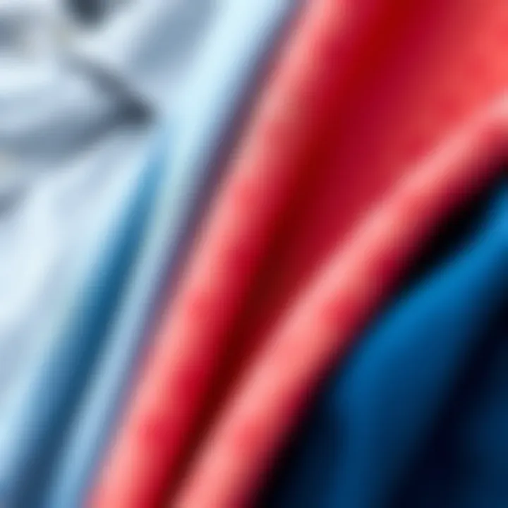 Textured Fabrics for Casual Elegance Fabric swatches showcasing different textures and patterns suitable for casual shirts.