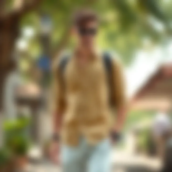 Eco-Conscious Casual Wear Sustainable shirt options highlighting eco-friendly materials and designs.