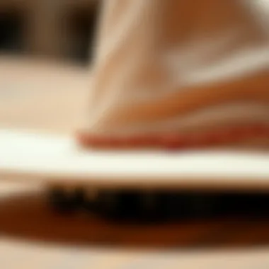Close-up of the intricate design features of a plain cowgirl hat