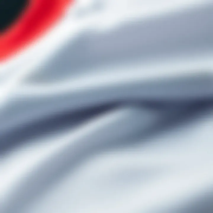Quality Fabric Texture of Plus Size Baseball Shirts Close-up of fabric texture showcasing the quality of plus size baseball shirts