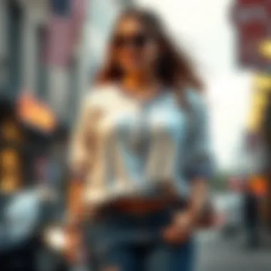 Stylish Outfit Featuring Plus Size Baseball Shirt Stylish plus size baseball shirt paired with trendy accessories