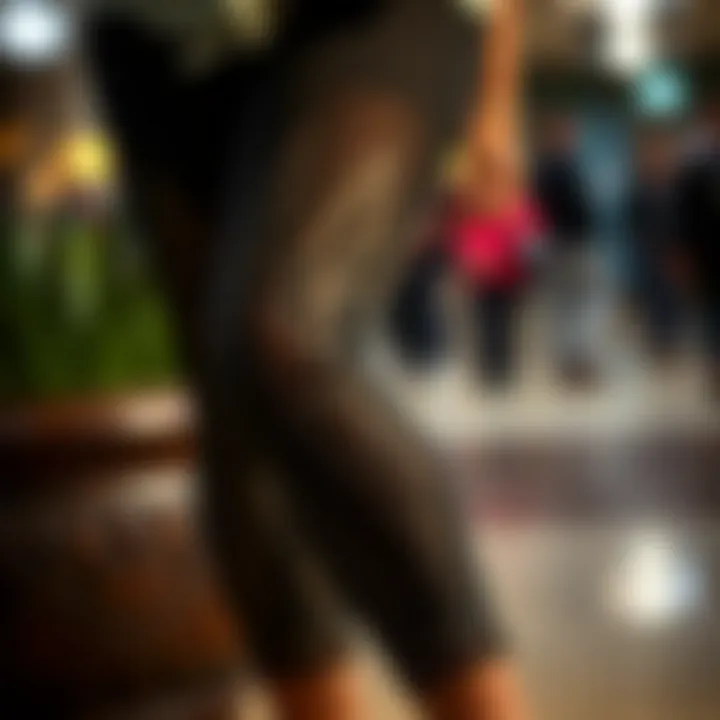 Sustainable fabric options for plus size lace capri leggings