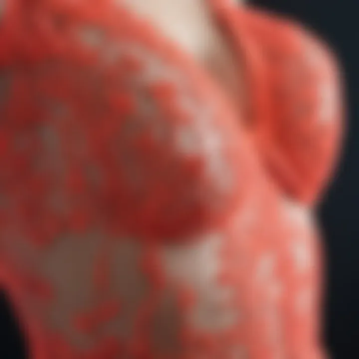 Close-Up of Neon Lace Detailing Close-up of neon lace detailing highlighting the texture and craftsmanship