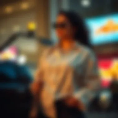 Styling Plus Size Undershirts with Fashion Fashion-forward plus size undershirt layered with a stylish outfit