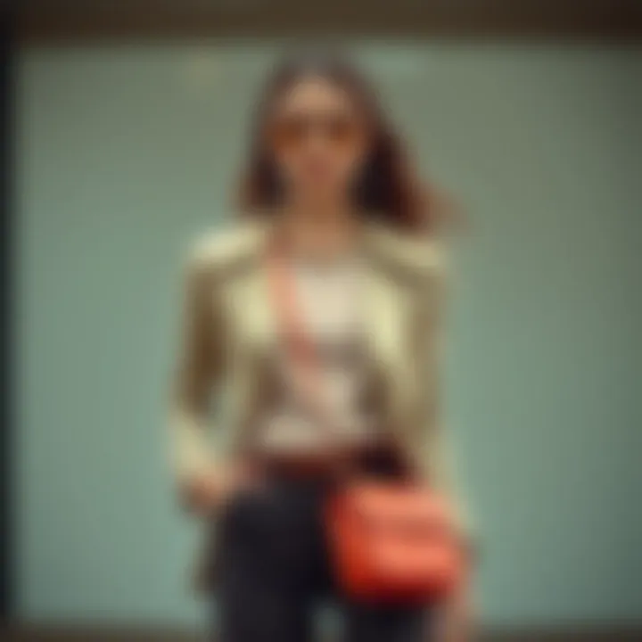 Chic Casual Outfit with PU Suede A casual outfit featuring PU suede elements paired with stylish accessories