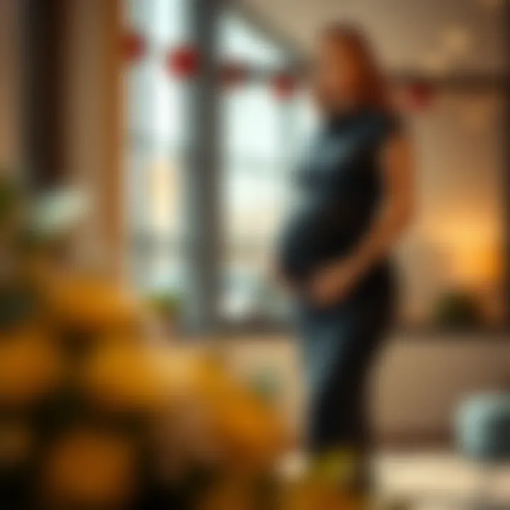 Different styling options for the ruched bodycon maternity dress