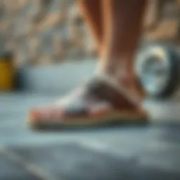 Stylish sandals designed for comfort