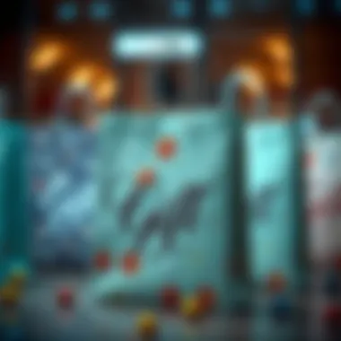 Customizable square bottom gift bags showcasing unique designs