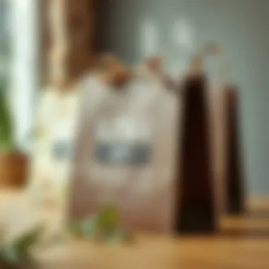 Eco-friendly materials used in square bottom gift bags