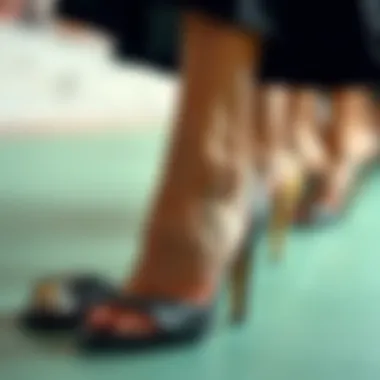 Eco-friendly heels made from sustainable materials