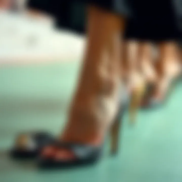 Eco-friendly heels made from sustainable materials