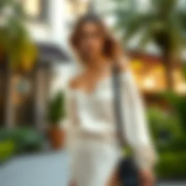 Sustainable fashion choices featuring the maxi slit top