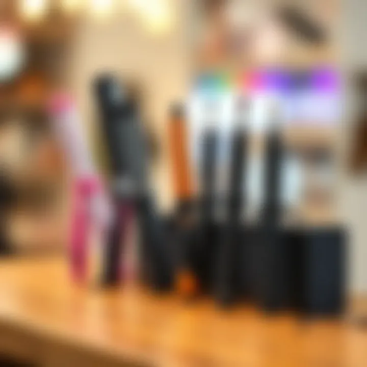 Different Types of Mini Curling Wands Different types of mini curling wands available