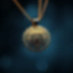 Stylish pendant showcasing intricate design elements
