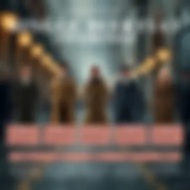 An infographic illustrating the historical evolution of the single breasted overcoat.