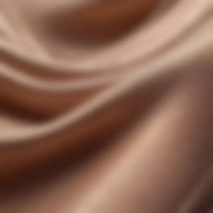 Close-up of shimmer pantyhose fabric showcasing its texture