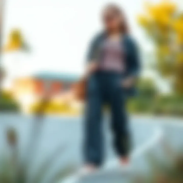 Sustainable Elements in Wide Leg Fashion Sustainable fashion elements integrated with wide leg casual pants